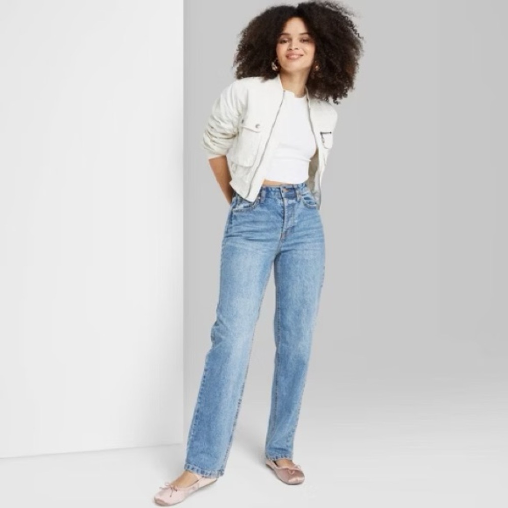 Wild Fable High Rise Straight Jeans Size 00